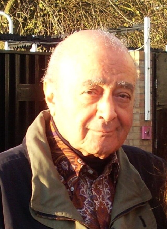 Fourth Person Questioned Over Al Fayed Enabling As Victims Push For Wider Accountability Fourth Person Questioned Over Al Fayed Enabling As Victims Push For Wider Accountability wikimedia commons