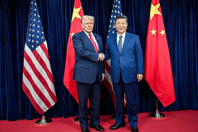 Trump-Xi Meeting Set For End Of March But Neither Side Has Revealed What They Want From It wikimedia commons