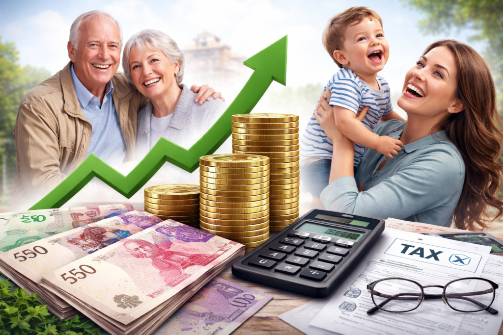 State Pensions and Benefits Increase, Child Benefit Cap Lifted, Six Tax Changes Take Effect State Pensions and Benefits Increase, Child Benefit Cap Lifted, Six Tax Changes Take Effect