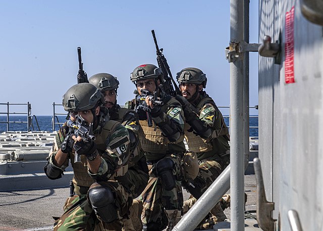 Pakistan Navy rescues 18 crew from stricken merchant vessel in North Arabian Sea Pakistan Navy rescues 18 crew from stricken merchant vessel in North Arabian Sea