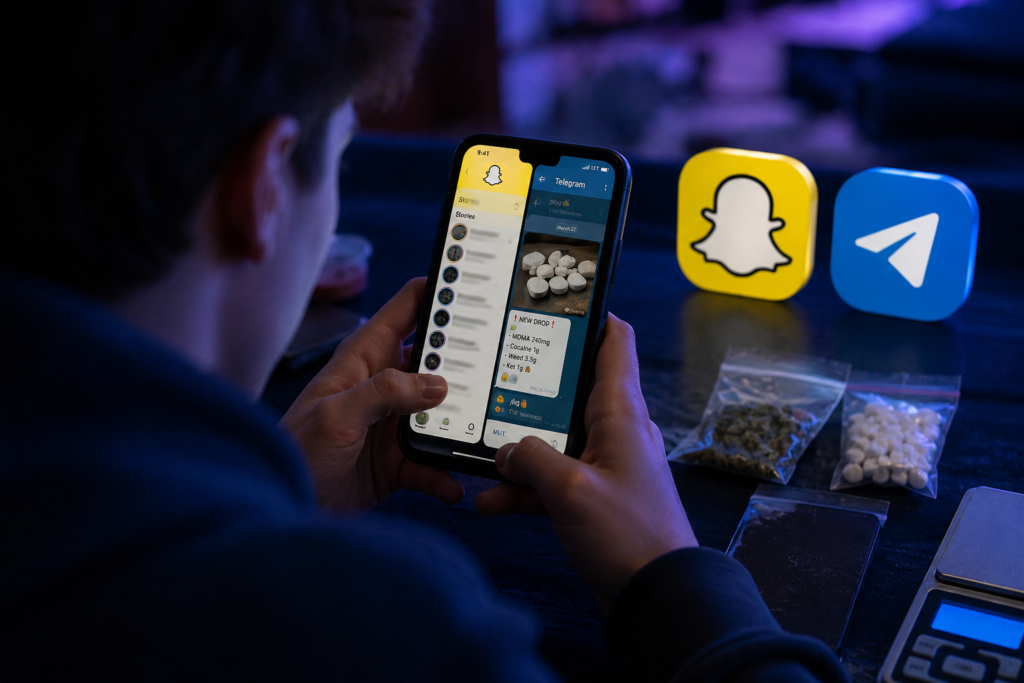 Social Media Dealers: How Teens Buy Drugs Through Snapchat and Telegram Social Media Dealers: How Teens Buy Drugs Through Snapchat and Telegram