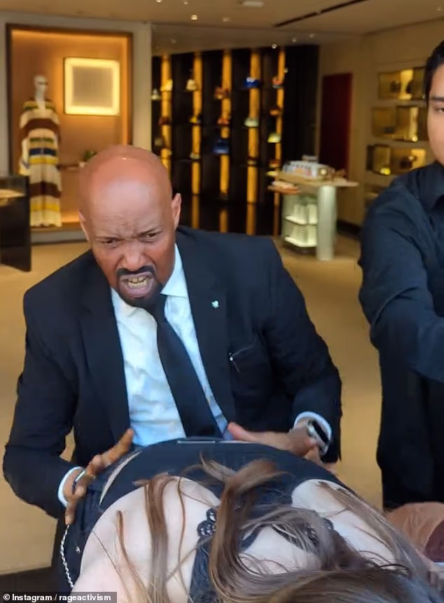 Just Doing My Job’: Fendi Guard Hailed After Anti-Fur Protest Just Doing My Job’: Fendi Guard Hailed After Anti-Fur Protest