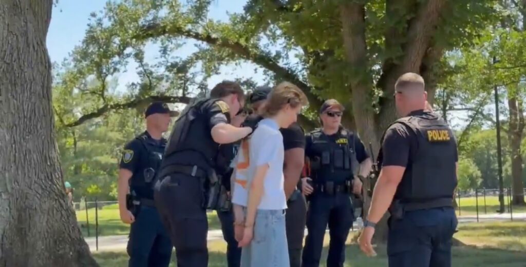 Suspect Detained in Lincoln Memorial Reflecting Pool Vandalism x.com
