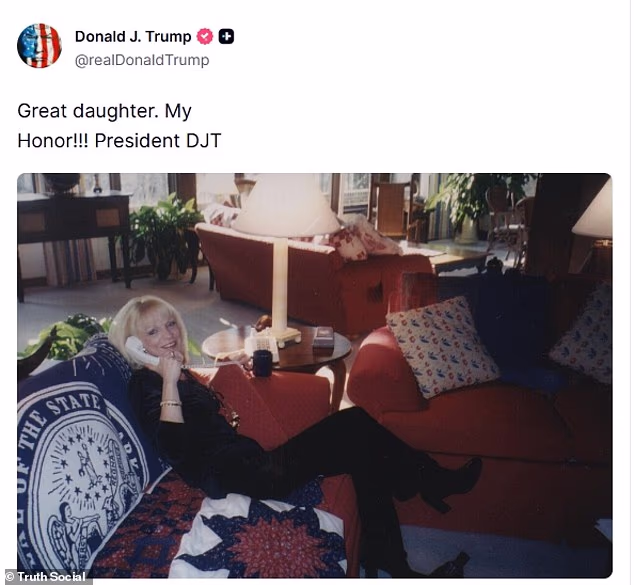 Trump’s Father’s Day Post of ‘Mystery’ Woman Sparks Confusion Trump’s Father’s Day Post of ‘Mystery’ Woman Sparks Confusion