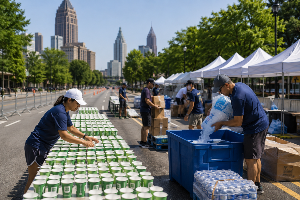 Peachtree Road Race Organizers Prepare for Atlanta Heat Peachtree Road Race Organizers Prepare for Atlanta Heat
