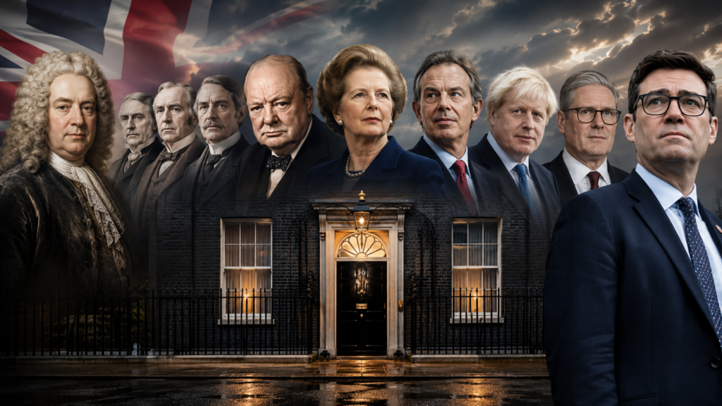 List of UK Prime Ministers in Order (1721–2026): All 59, From Robert Walpole to Andy Burnham wikimedia commons